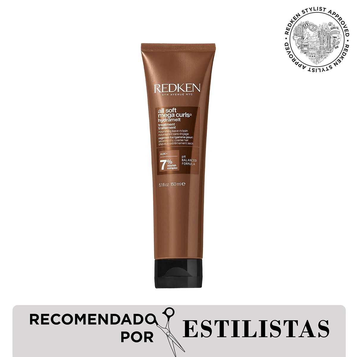 LEAVE-IN ALL SOFT MEGA CURLS (TRATAMIENTO PARA CABELLO RIZADO SEVERAMENTE SECO)